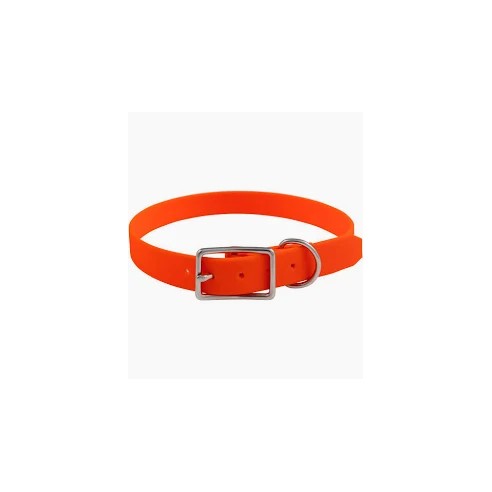 Collier FLUO BIOTHANE BETA ORANGE 450mm x 19mm...