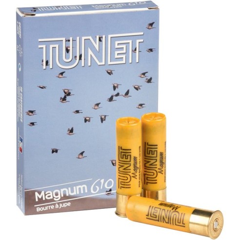 CARTOUCHES TUNET magnum 610 n°6 calibre 20/76mm...