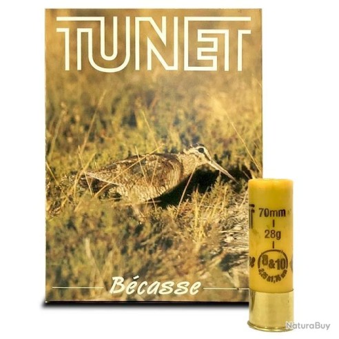 CARTOUCHES TUNET BECASSE calibre 20/70mm 28g BJ...