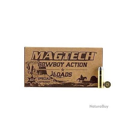 Cartouches MAGTECH calibre 44-40 WIN 14.58g 225gr L-FLAT x50