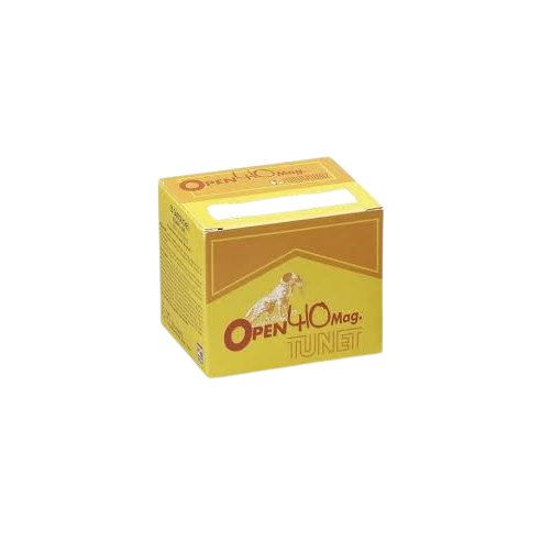 Cartouches TUNET open 410 mag 12/76 17g n°4 x25