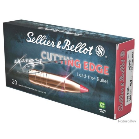 Cartouches Sellier & Bellot calibre 308WIN Exergy Edge...