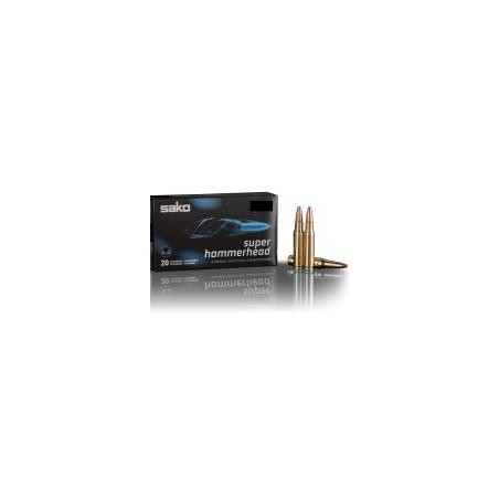 Cartouches SAKO super hammerhead calibre 308 win 9.7g 150gr x20