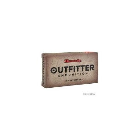 Cartouches HORNADY calibre 243Win Outfitter 80gr CX x20