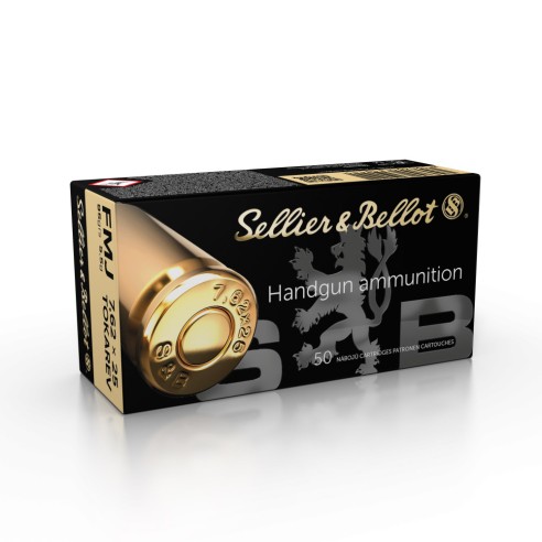 Cartouches SELLIER & BELLOT calibre 7.62x25...