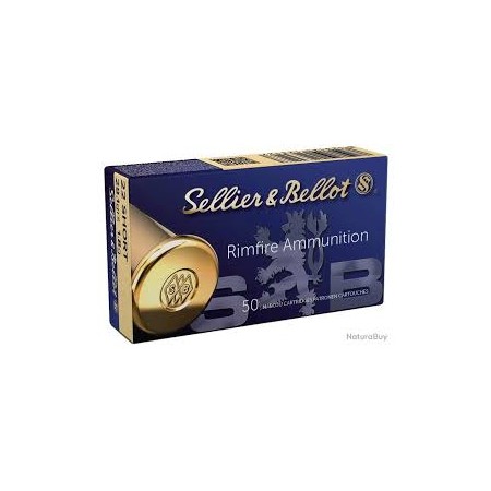 Cartouches SELLIER & BELLOT calibre 22 short 28.1grs 1.8g...