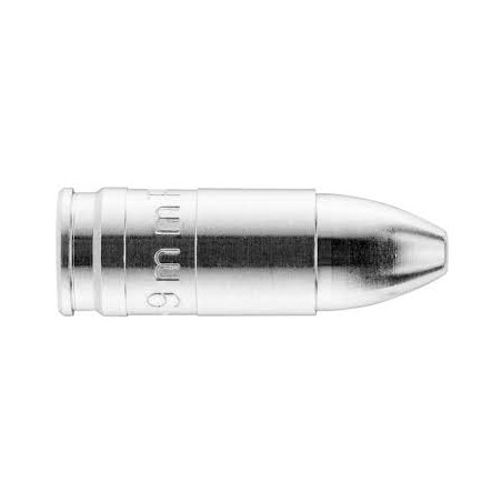Douilles amortisseurs aluminium pour armes de poing 9mm x10