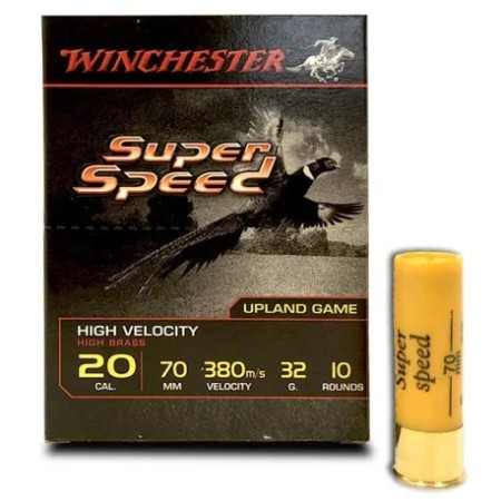 CARTOUCHE WINCHESTER Calibre 20/70mm SUPER SPEED 32G n°6 x10