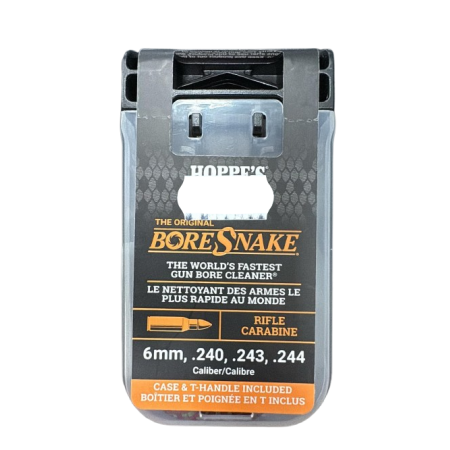 Cordon de nettoyage boresnake Calibre 6mm, 240, 243, 244