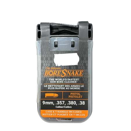 Cordon de nettoyage boresnake Calibre 9mm, 357, 380, 38