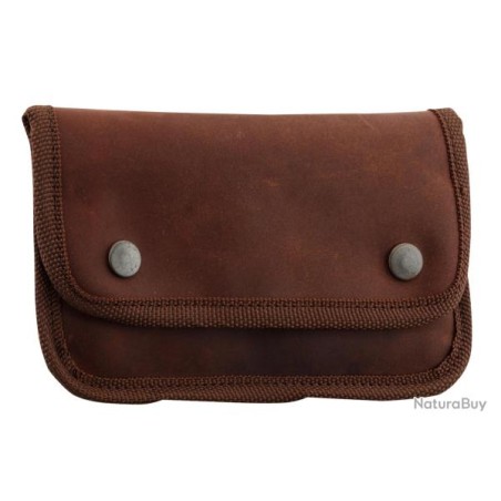 Pochette croupon cirée cuire 10 balles 7 et 9mm
