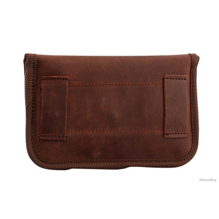 Pochette croupon cirée cuire 10 balles 7 et 9mm