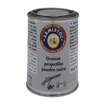 Graisse pour projectiles poudre noire ARMISTOL