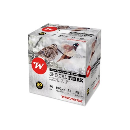 CARTOUCHE SPECIAL FIBRE 20/70 28G n°7 x25