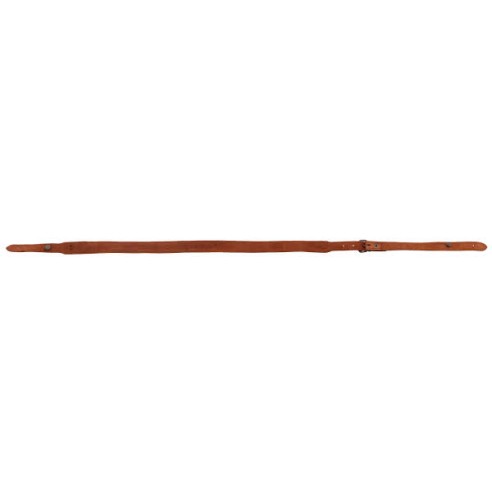 Bretelle FUSIL croute bouton cuire de bovin