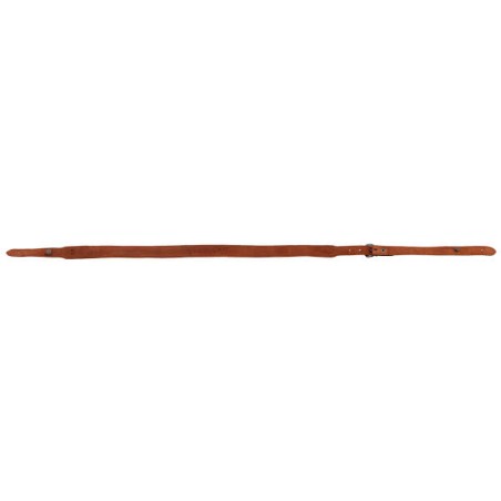Bretelle FUSIL croute bouton cuire de bovin