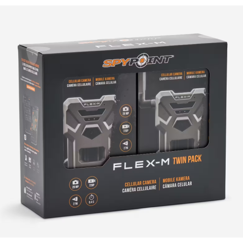 Caméra SPYPOINT flex-m twin pack x2