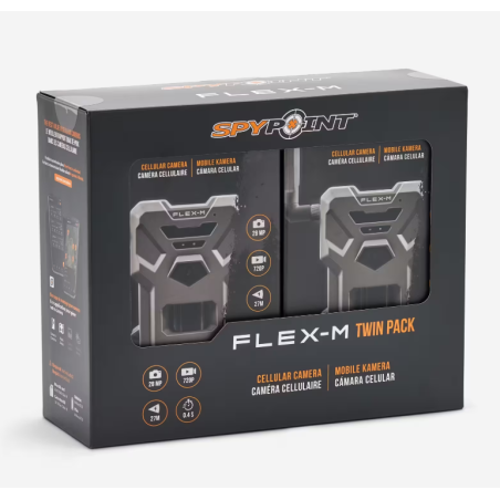 Caméra SPYPOINT flex-m twin pack x2