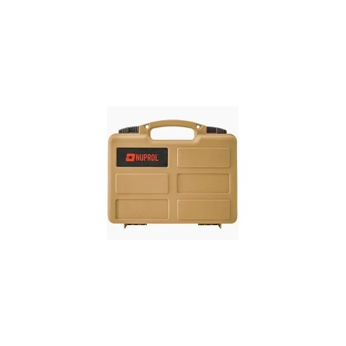 Mallette NUPROL arme de poing 31x25x8 tan