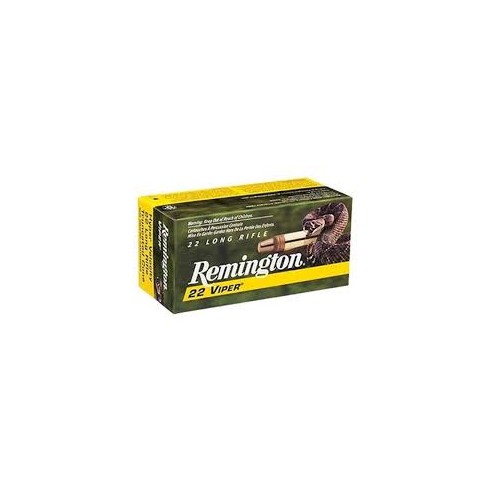Cartouches REMINGTON calibre 22LR VIPER 36gr x50