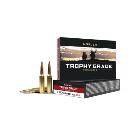 Cartouches NOSLER Trophy Grade calibre 6.5 creedmoor...
