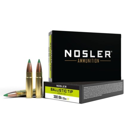 Cartouches NOSLER calibre 300 BLK Ballistic tip varmint...