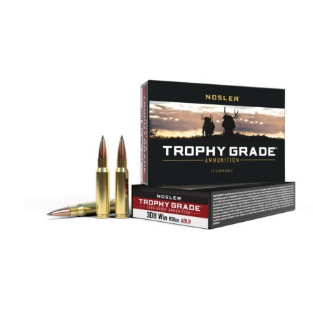 Cartouches NOSLER calibre 308Win trophy accubond long...