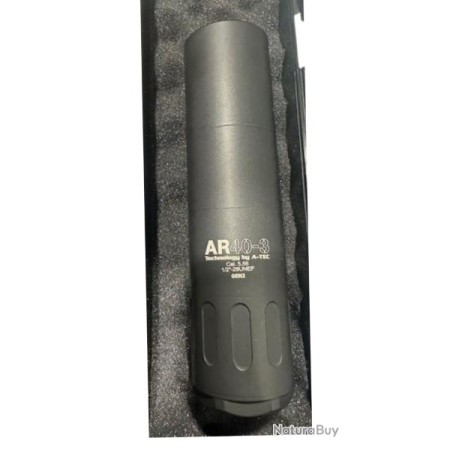 Silencieux A-TEC AR 40-3 GEN2 calibre 223 -1/2-28 UNEF