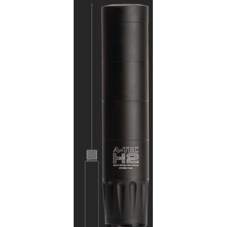 Modérateur de son A-TEC H2 calibre 30 14x100