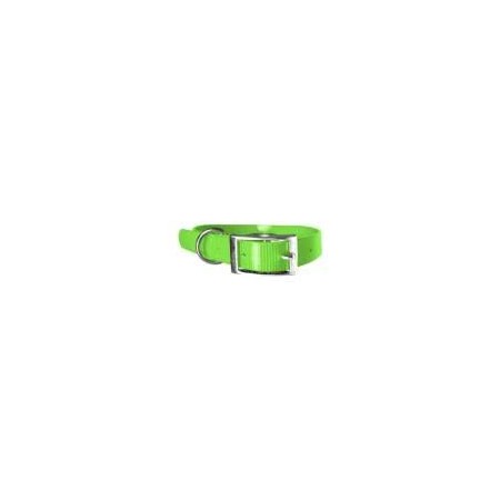 Collier helen baud biothane biogold vert 450mm x 19mm x...