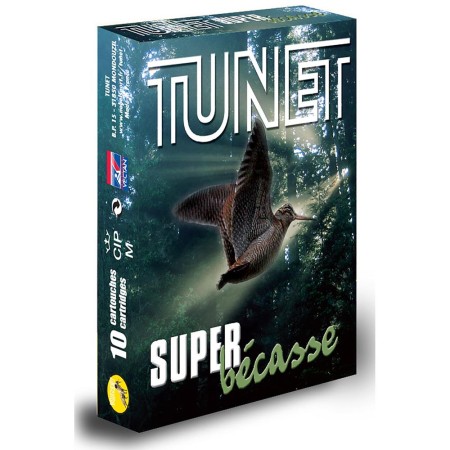 CARTOUCHE TUNET SUPER BÉCASSE Calibre 12/70mm 40g BG...