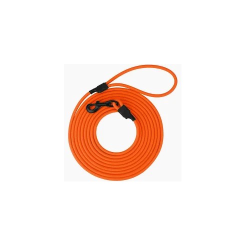 Laisse master pvc tubulaire orange 1.5ml x 6mm