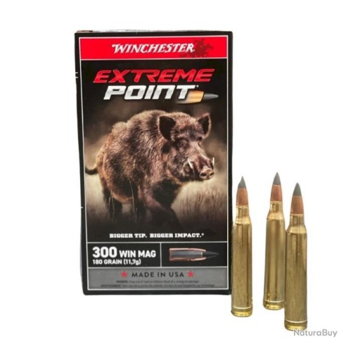 CARTOUCHES WINCHESTER 30-06 EXTREME POINT 180gr...