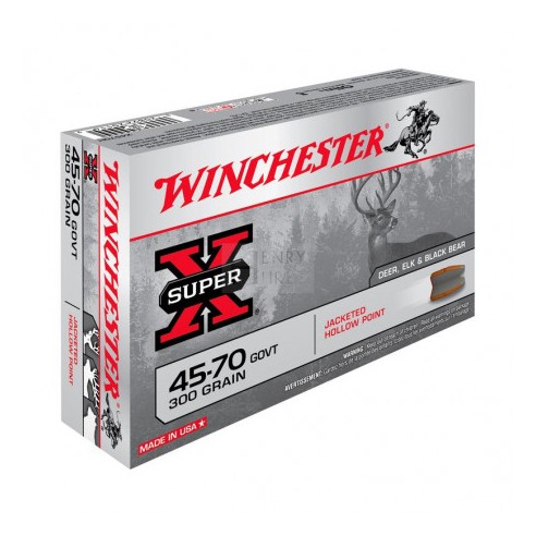 CARTOUCHES WINCHESTER 45-70 GOVT JHP 300Grs x20