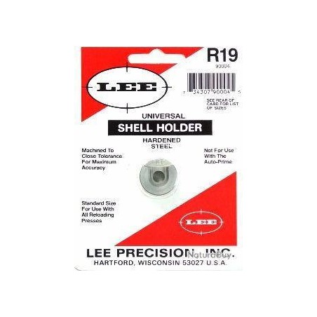 SHELL HOLDER LEE R19 90004
