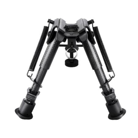 Bipied Carbone réglable JANUEL 15-23cm Fixation grenadière