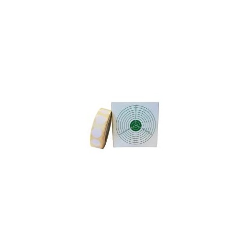 Boite de 500 Gommettes blanches diam 19 mm...