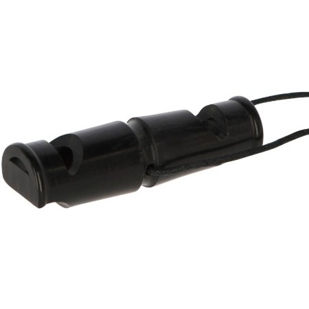 Sifflet buffle Noir de dressage 6cm