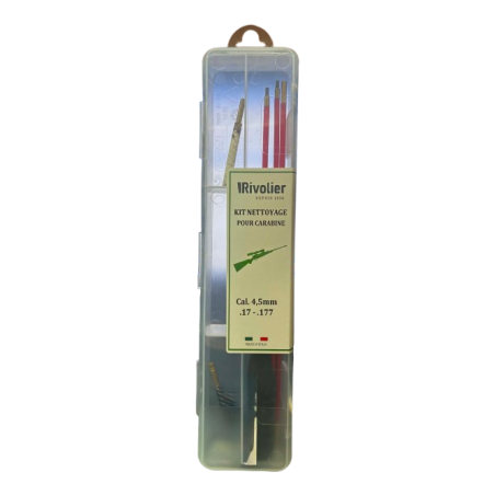Kit de nettoyage pour carabine calibre 4.5mm sous blister