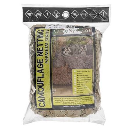 Filet de camouflage CAMO SYSTEMS gamme premium 3x1.4m