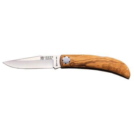 Couteau JOKER Pointer 90mm Manche en Olivier