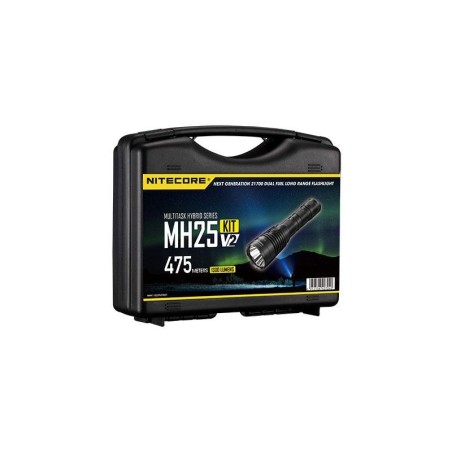 Lampe NITECORE MH25 kit V2 1300 Lumens