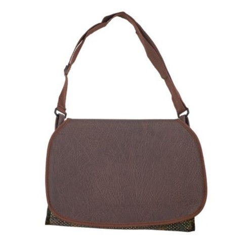 Carnier toile enduite 1 poche 1 filet JANUEL