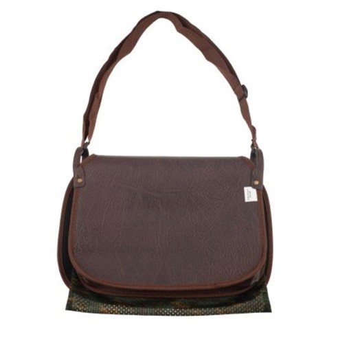 Carnier toile enduite 1 poche 1 filet JANUEL