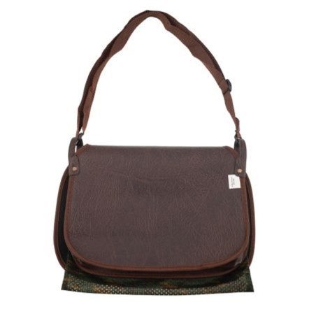 Carnier toile enduite 1 poche 1 filet JANUEL