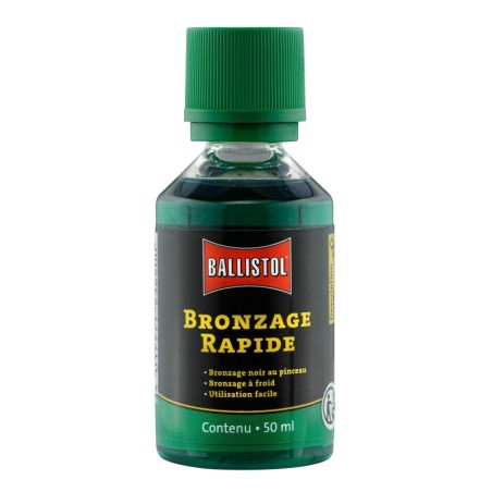 Flacon de bronzage rapide 50ml BALLISTOL KLEVER