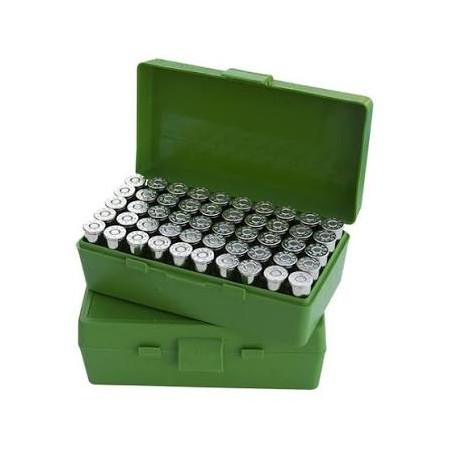 Boite de rangement MTM calibre 38-357 x50 cartouches