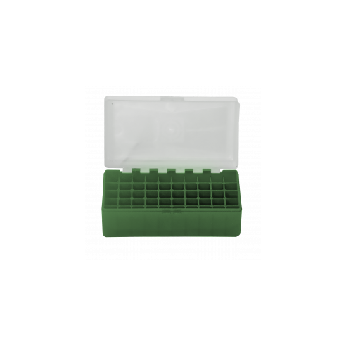 Boite de rangement 50 cartouches calibre 222/223