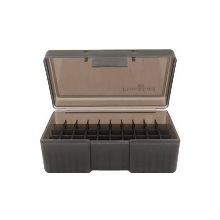 Boite de rangement x50 cartouches calibre 38/357 FRANKFORD noire