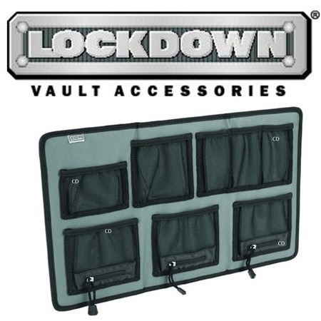 Poche rangement coffre magnétique LOCKDOWN